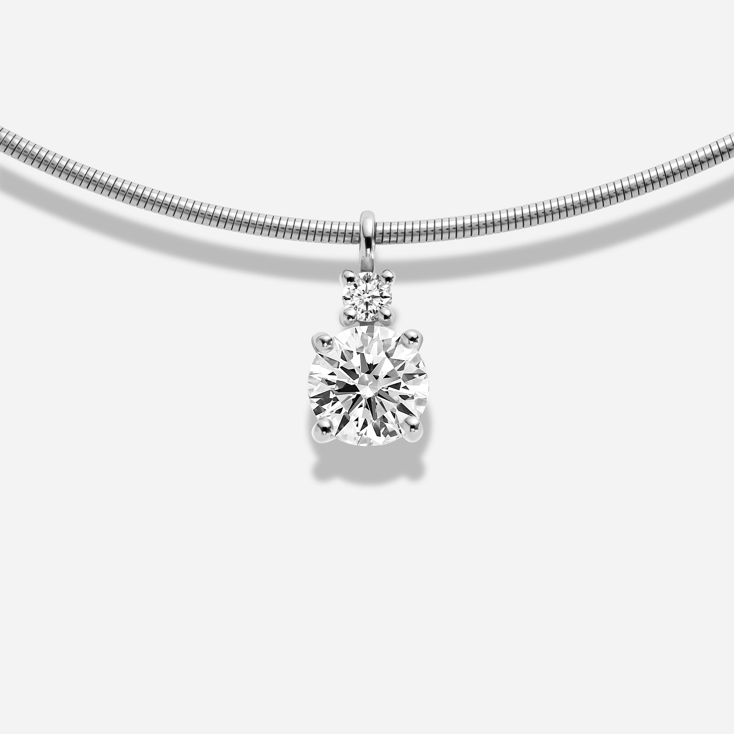 18k GOLD 2 STONES
