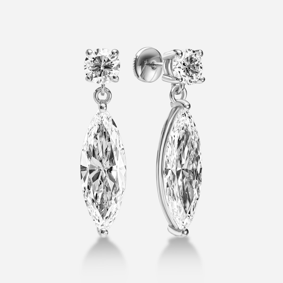 TIE MARQUISE EARRINGS