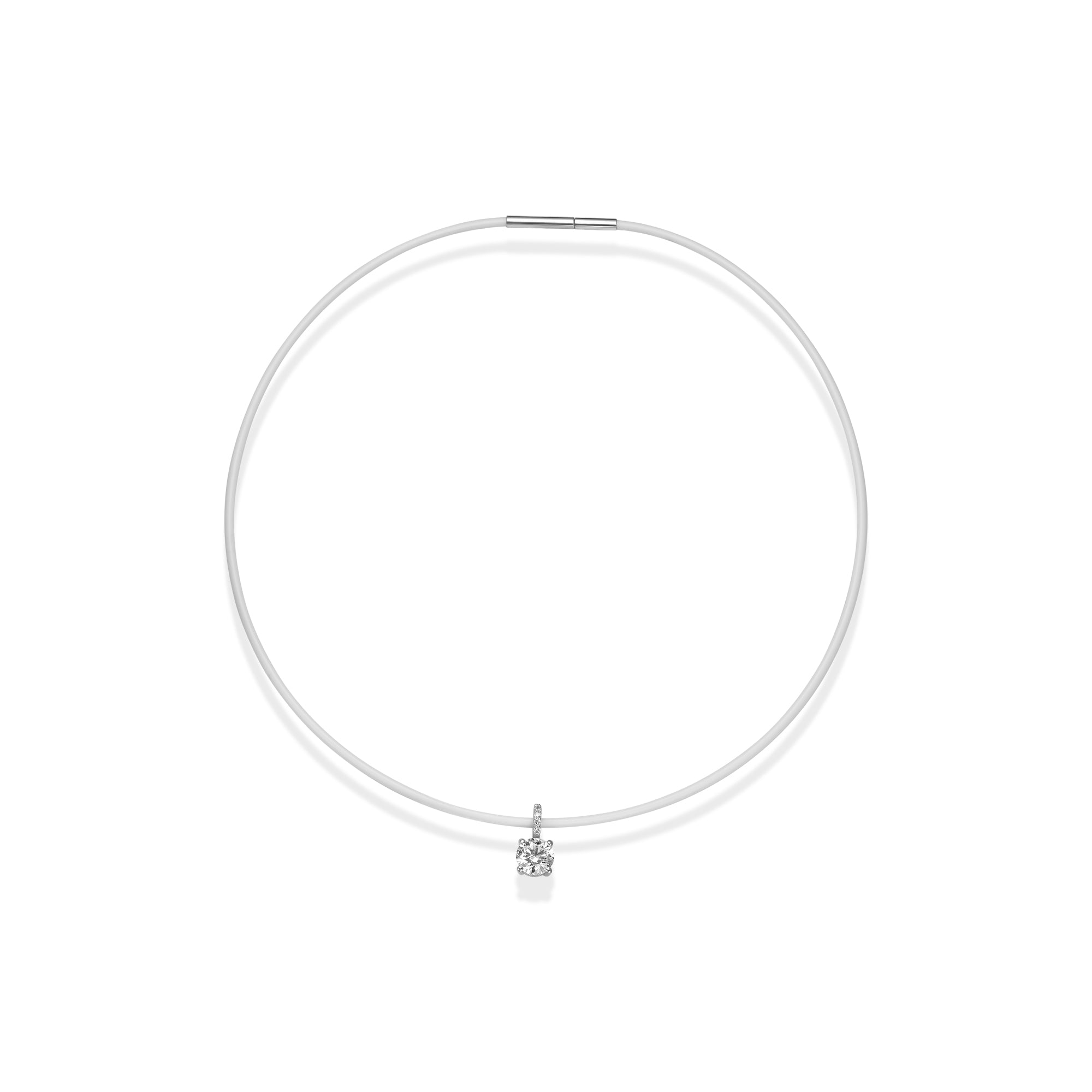 SILIKA ROUND PAVE LOOP