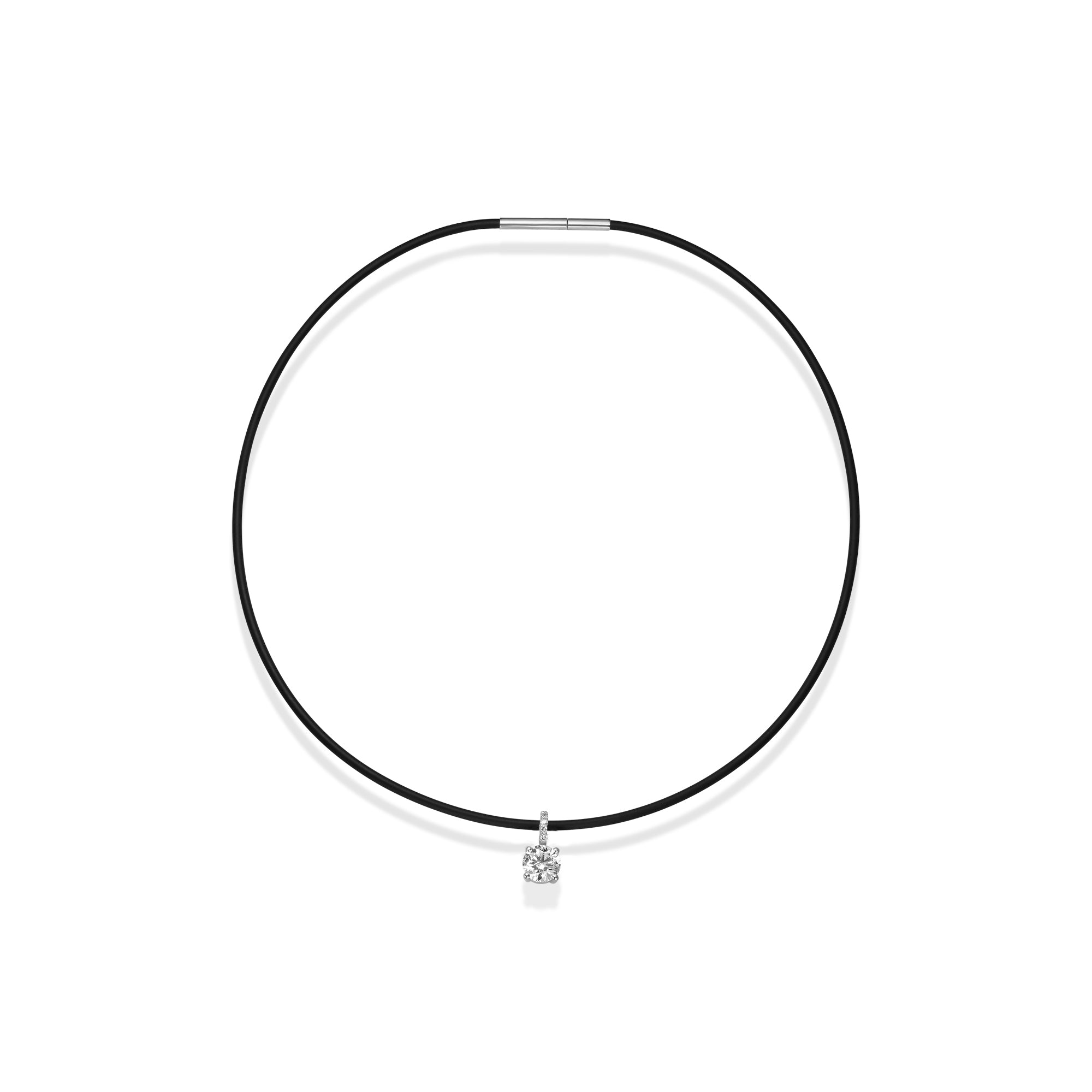 SILIKA ROUND PAVE LOOP
