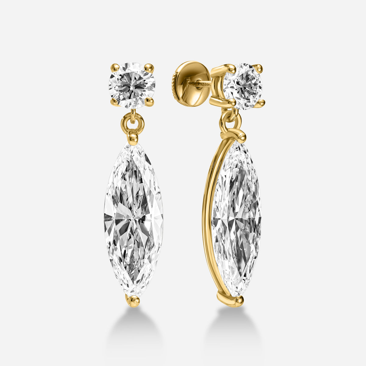 TIE MARQUISE EARRINGS