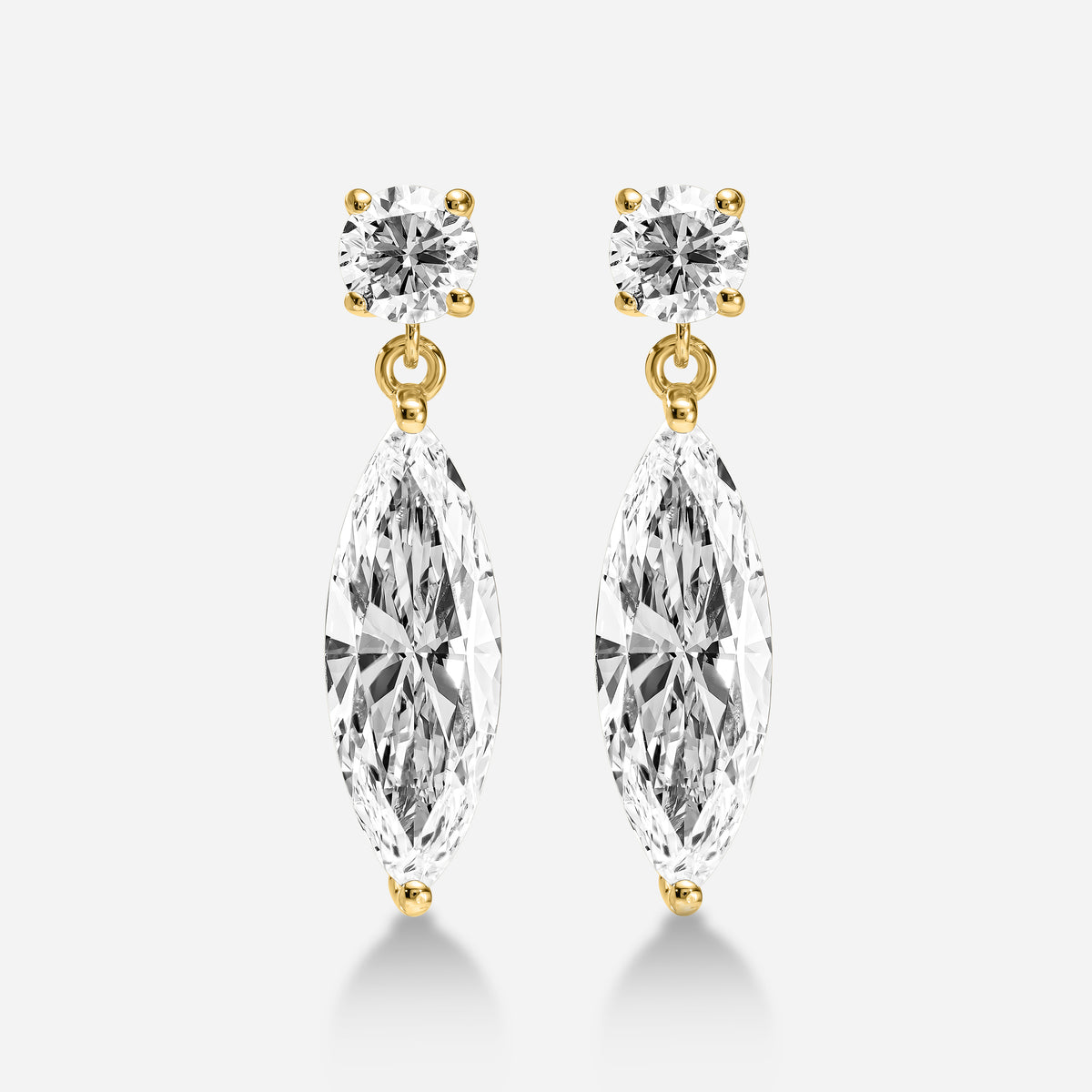 TIE MARQUISE EARRINGS