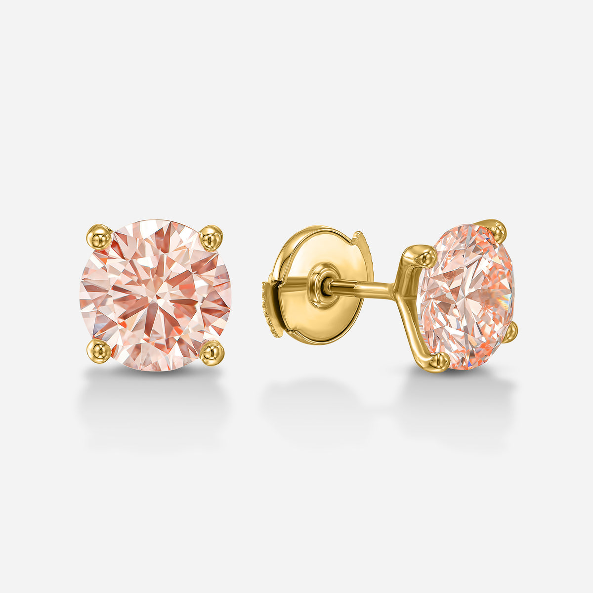 PINK DIAMONDS EARRING