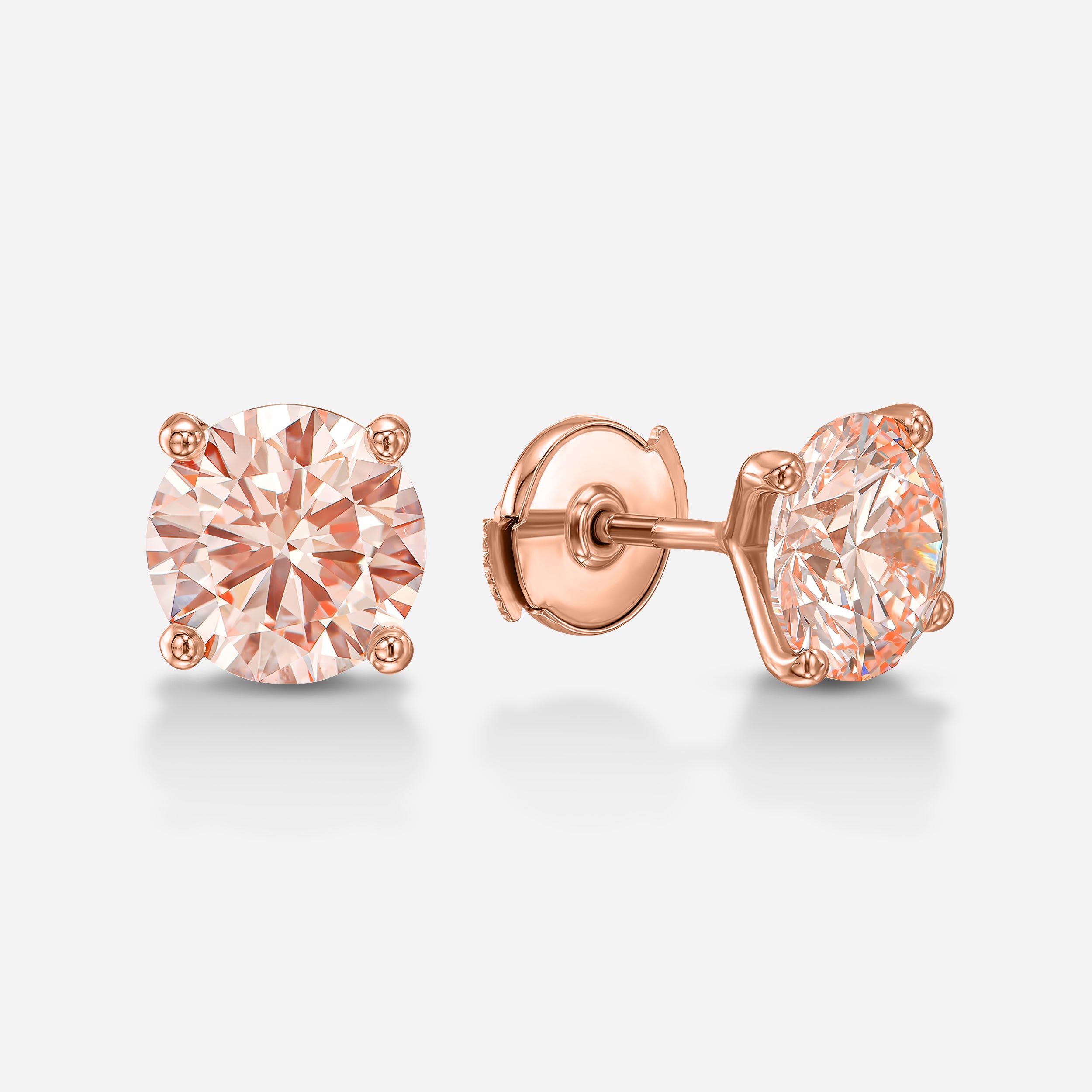 PINK DIAMONDS EARRING