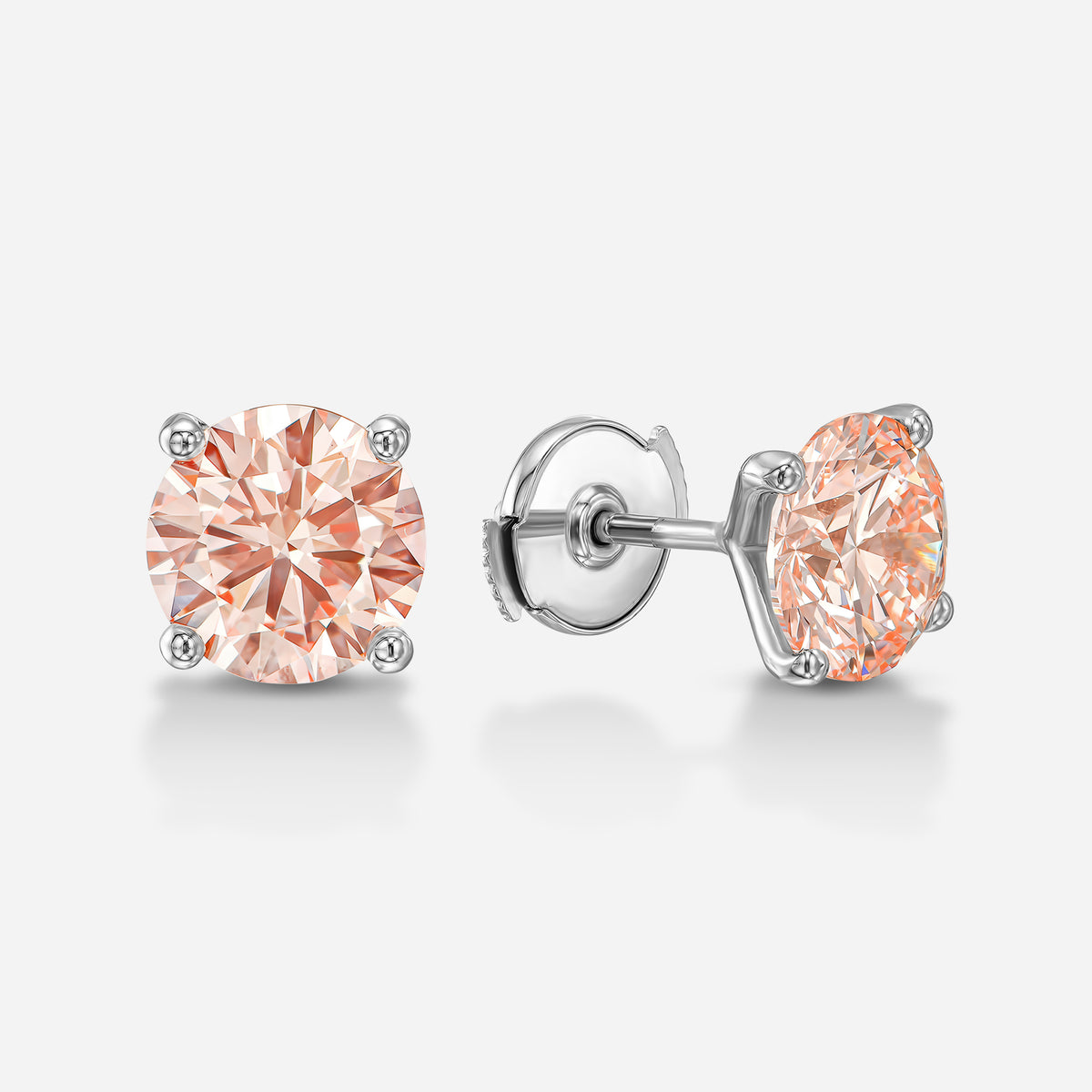 PINK DIAMONDS EARRING