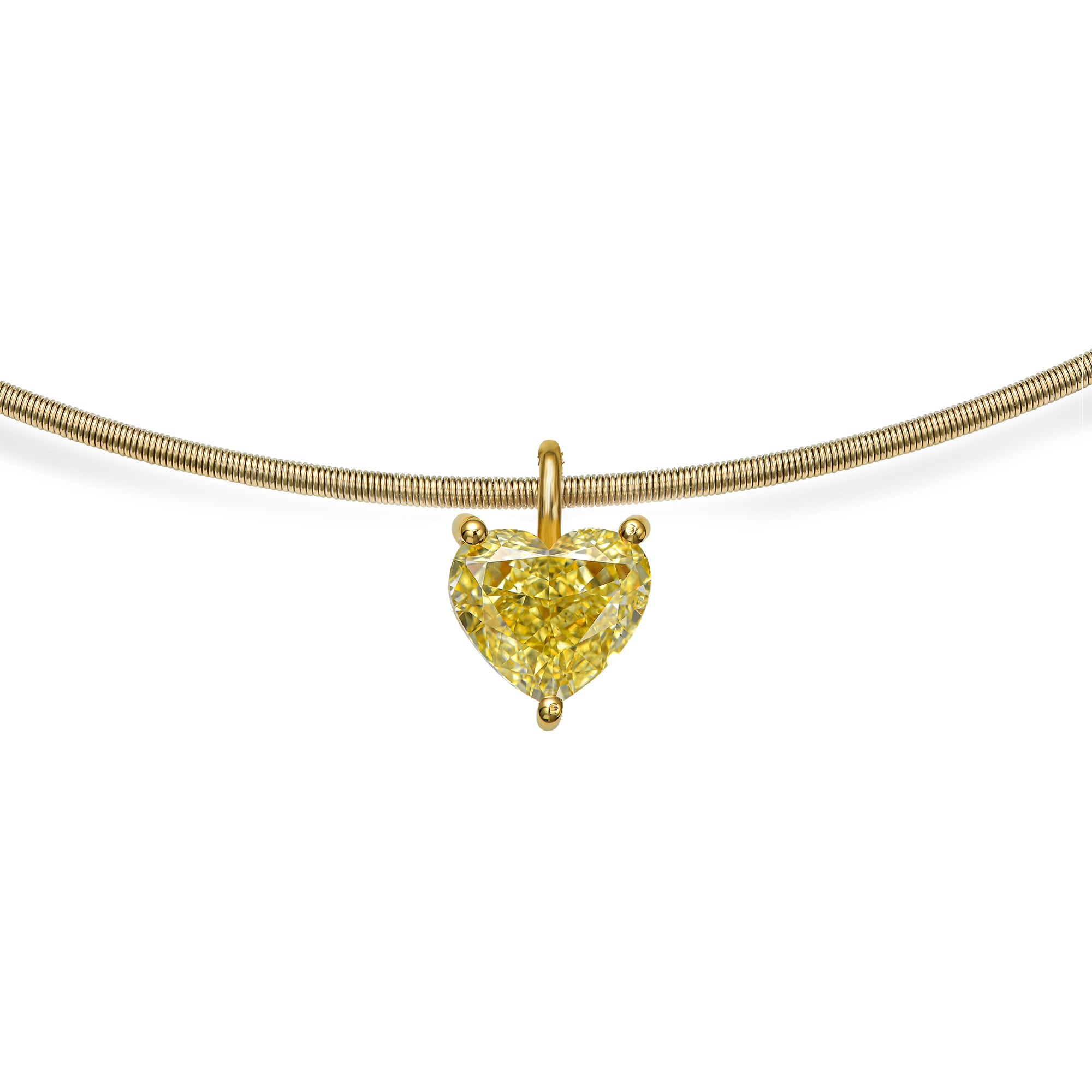 FANCY YELLOW HEART