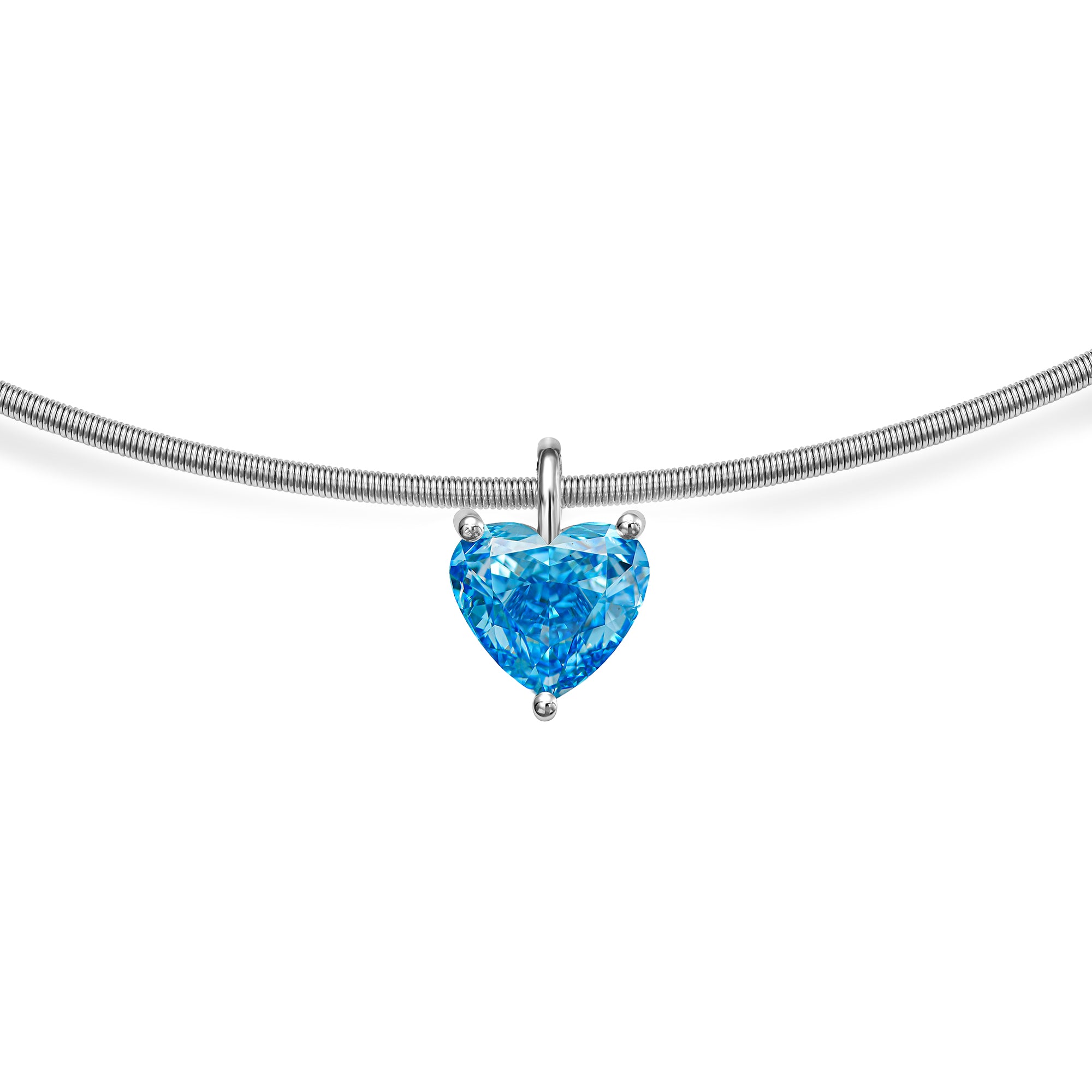 FANCY BLUE HEART