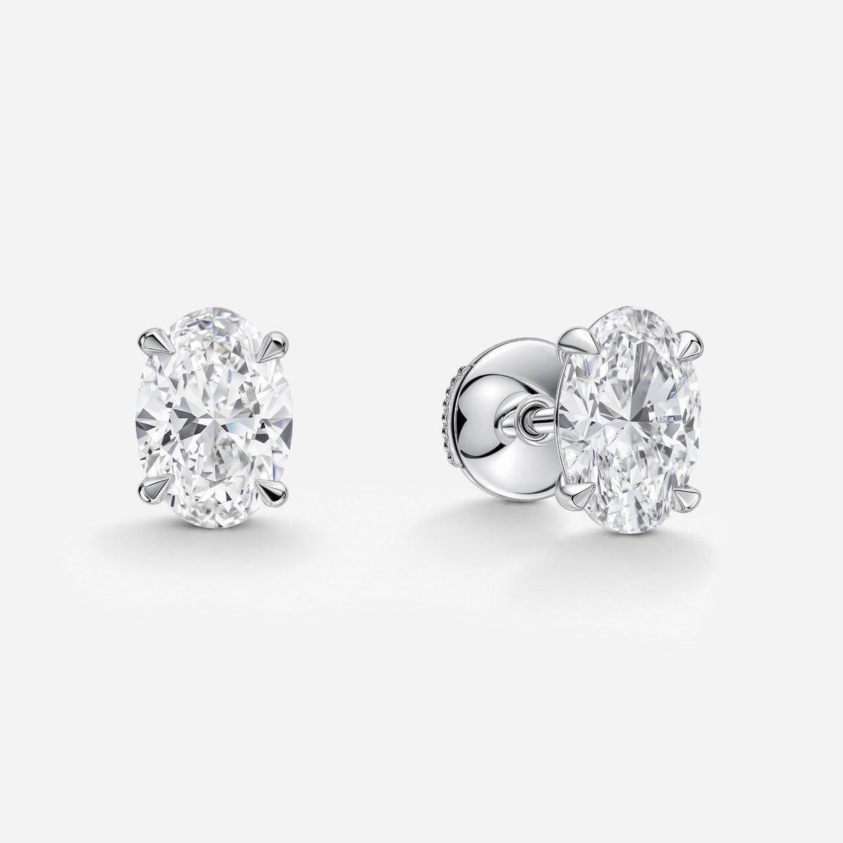 OVAL SHAPE EARRINGS