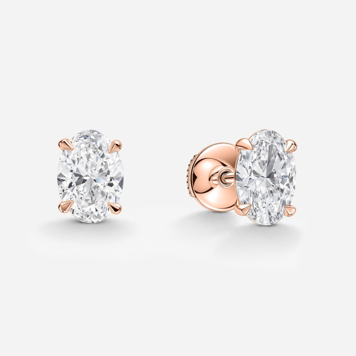 OVAL SHAPE EARRINGS